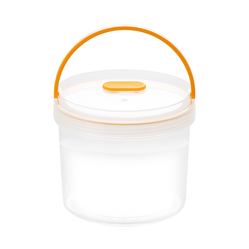 Round crisper yogurt cup moisture-proof sealed jar transparent