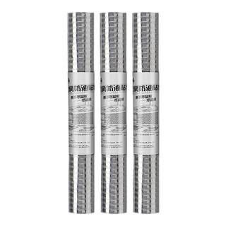 厨房防油贴纸防火耐高温橱柜抽屉防潮自粘墙纸锡纸加厚铝箔纸灶台