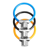 Bicycle thickened steel rope portable mini ring lock anti-theft mountain bike road lock portable lock childrens car lock