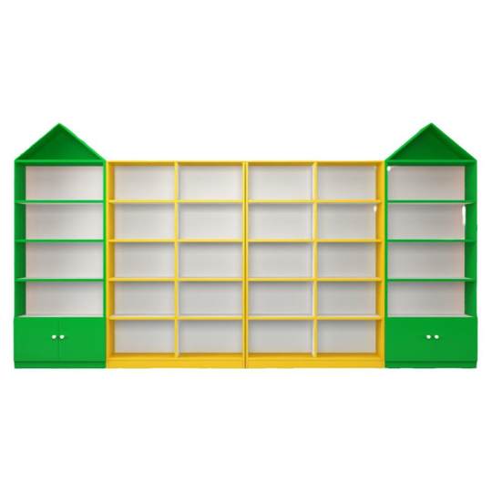 展示柜玩具柜子产品货架商场乐园手工展示架图书绘本货柜商用展柜