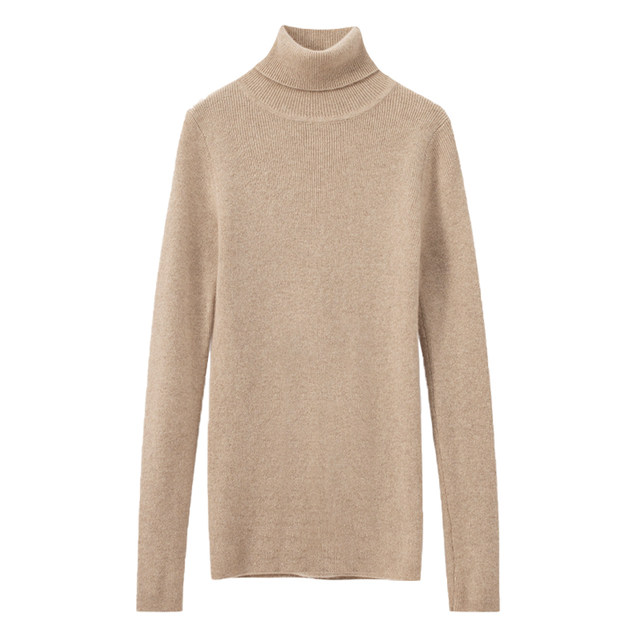 Turtleneck sweater bottoming shirt for women new long sleeve top