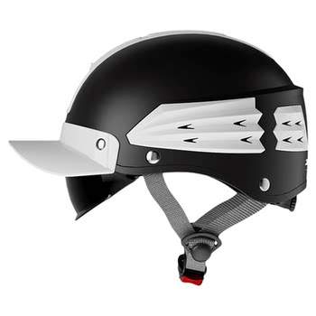 Electric motorcycle helmet peaked cap summer helmet