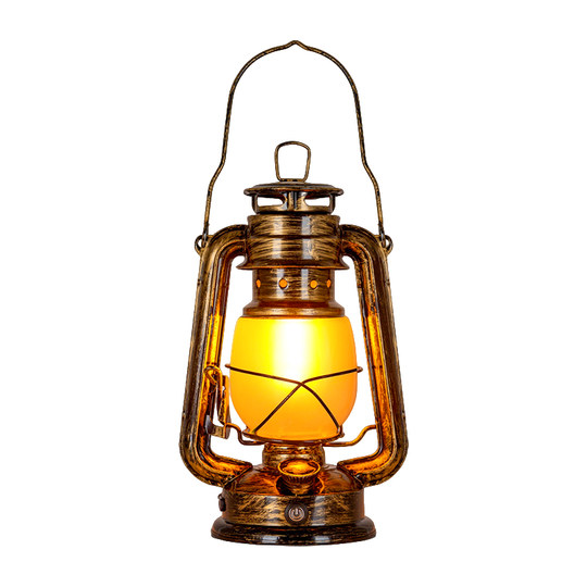 太阳能露营灯小马灯户外复古煤油灯野营氛围灯手提照明灯超长续航