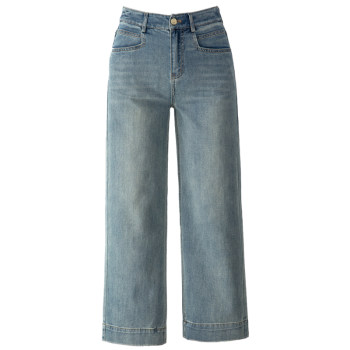 Spring tencel hemp jeans ຂອງແມ່ຍິງ summer straight pants