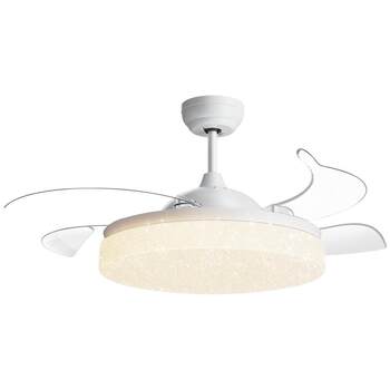 Opple ceiling fan lamp living room bedroom simple modern
