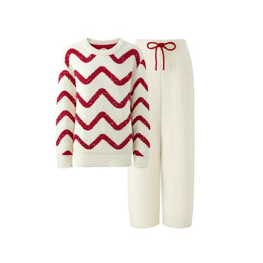 【代言人成毅同款】有棵树半边绒情侣红睡衣本命年冬防螨家居服女