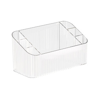 Wall-mounted bathroom mirror cabinet storage box lipstick sorting box