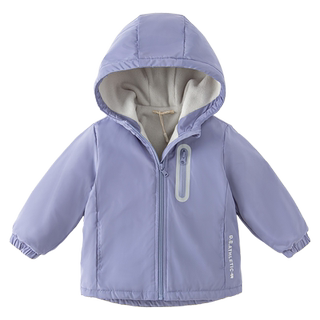 David bella children's hooded jacket children's clothing