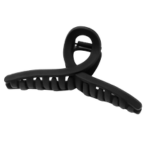 Hair Clip Woman Rear Brain Spoon Grip Large Shark Clip Black Advanced Sensation Head Accessories Hair Grip Frosted Black Clip Hair Grab