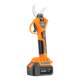 Special lithium-ion garden scissors for pruning branches