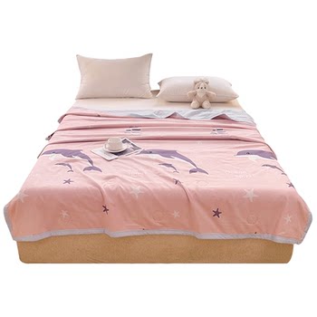 Summer cool quilt summer quilt quilt core single dormitory air conditioning quilt pure cotton thin section cotton summer quilt machine washable 2026 new style