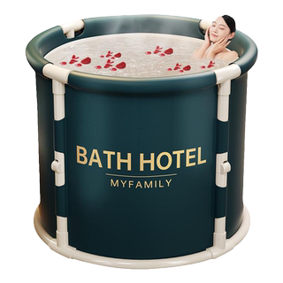 Folding fumigation bath bucket for adults and children