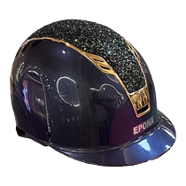 EPONA Bright Face Helmet Equestrian Helmet Shiny Riding Hat Adult Children Breathable Comfort Rider Clothing