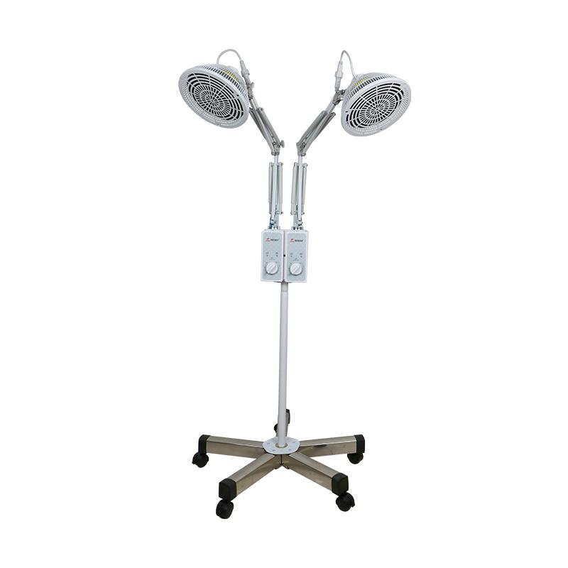 Gagarin double-headed infrared + electromagnetic wave therapy lamp