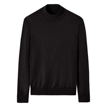 Skin-friendly and warm cashmere long-sleeved knitted base shirt Skin-friendly and warm cashmere long-sleeved knitted base shirt