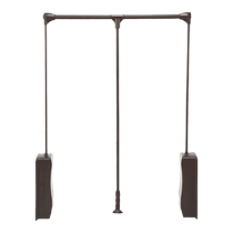 Lanyue Wardrobe Clothes Rod Pull-down Telescopic Clothes Rod Cloakroom Clothes Rack Pull Rod Lift Clothes Hanger