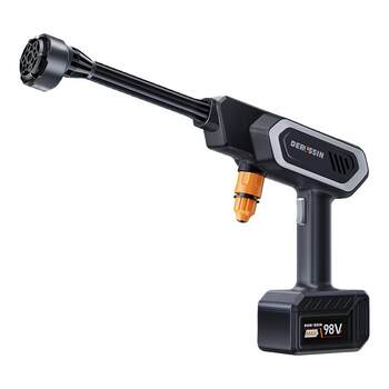 Wireless high-pressure car wash water gun household brushless motor