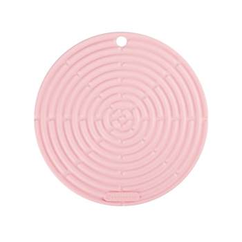 Cool color french creuset round silicone insulation pad
