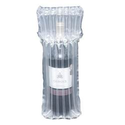 Red wine air column bag shockproof packaging bag thickened express packaging explosion-proof buffer bag inflatable bubble bag air column bag wholesale