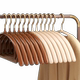 100 clothes racks without traces and anti-slip clothes drying