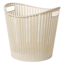 Dirty clothes basket laundry basket imitation rattan dirty clothes basket home bathroom bathroom dirty clothes artifact bucket storage basket