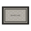 1-year warranty on first-line manufacturer's no-wash fiber Su doormat