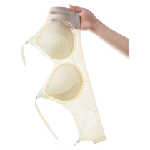 Catman underwear womens summer thin style push-up small breasts anti-sagging and secondary breasts seamless ice silk sexy beautiful back bra