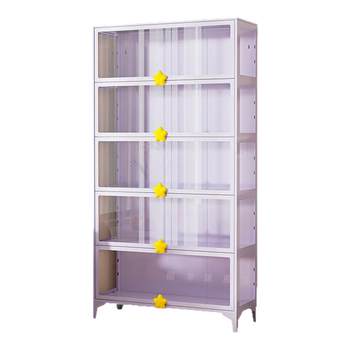 Guxiang glass display cabinet steel figure cabinet pain cabinet