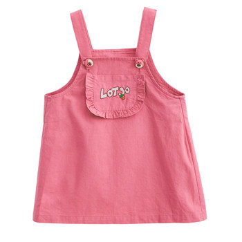 Chen Dazhu Little O Baobao Berry Bear Girl Baby Summer Suit Fashionable 2023 Baby Overalls T-shirt Short Sleeve Suit