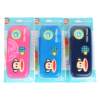 Big Mouth Monkey EVA Pen Bag Large Capacity Pen Box Primary School Stationery Box Pen Box Multifunctional Children's Creative Simple Anti-collision Pencil Box Men's and Women's Gift Floor Standing Silent