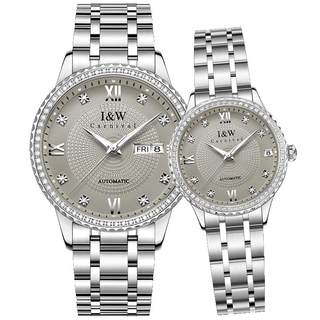 正品iw爱沃驰情侣手表情侣款一对机械表礼物1314手表男女新款腕表