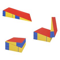 Kindergarten slope mat folding mat gymnastics front handspring balance beam body fitness sensory training software jump box customization