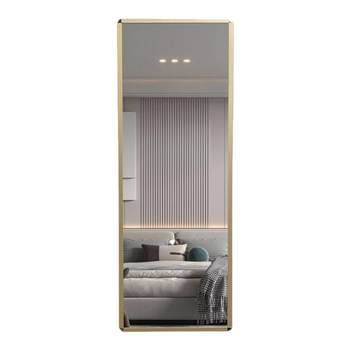 Fitting mirror rotating full-length mirror built-in dressing mirror
