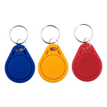 100% fudan icm1 electronic ic card keychain