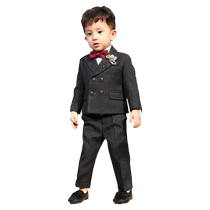Luo Meng childrens suit flower girl boy dress suit childrens suit handsome baby boy small suit spring and autumn suit