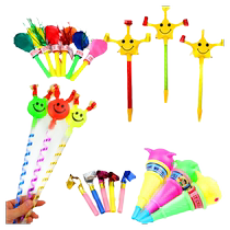 CHILDRENS TOYS CUTE BIG NUMBERS BLOW DRAGON WHISTLE FLEX WHISTLING BLOW TO ROLL LITTLE BABY BIRTHDAY PARTY BOOING HORN