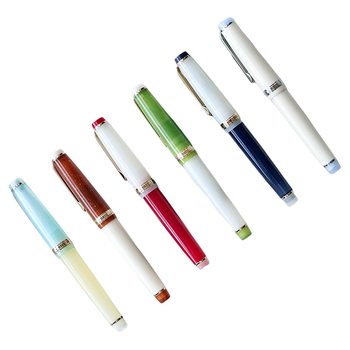 Jinhao 82 fountain pen hard pen calligraphy practice special translucent color matching gentleman sword students
