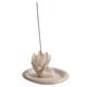 Thread incense aromatherapy gift box, pure natural lotus base, creative agarwood and sandalwood incense stick, high-end ceramic Zen ornaments