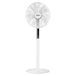 Midea electric fan floor fan home light sound vertical large wind electric fan floor fan shaking head energy saving