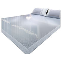 Catman summer 2024 new ice rattan mat rattan straw mat washable soft mat sheets dormitory student ice silk mat