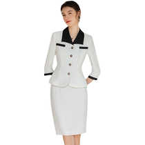 AD Fashion Small Fragrance Style Two-piece Set for Women 2023 New French Lady Style Suit Suit OL Formal Occasion Skirt