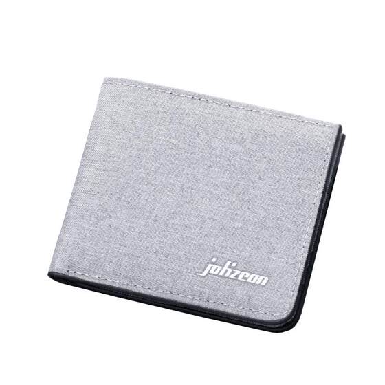 Jolizeon minimalist canvas wallet can hold driver's license