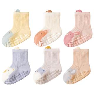 Summer anti-slip mesh full-bottom comfortable floor socks