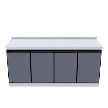 Kitchen cabinets and stove integrated kitchen combination cabinet