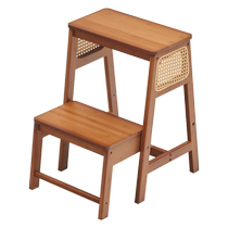 可折叠梯凳楠竹家用登高凳子板凳多功能踏板台阶儿童垫脚凳换鞋凳