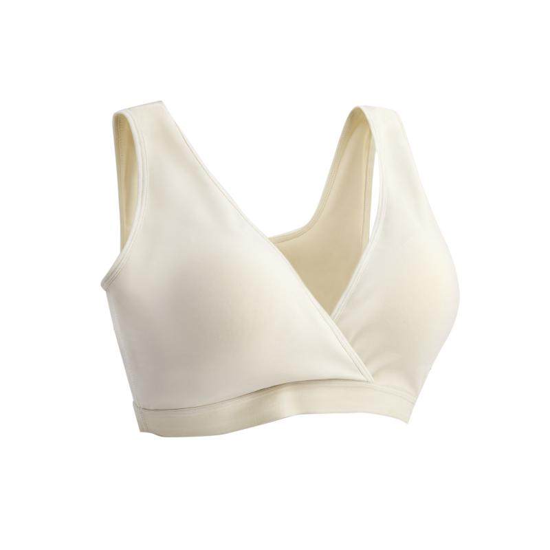Domiamia Nursing Bra Sleeping Maternity Bra Vest Anti-Sagging Gathering Postpartum Breastfeeding Pregnancy Special Thin