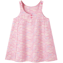 (Fashion Series) minipeace Peacebird Girls Dress Dopamine Sweet Cool Denim Tank Top Summer