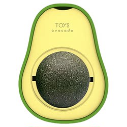Avocado Catnip Ball Cat Toy Self-Entertainment Boredom Relief Cat Grass Ball Kitten Teaser Wand Cat Supplies Collection