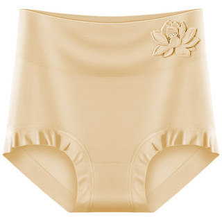 莫代尔高腰内裤女款塑身收腹提臀舒适抑菌中老年胖妈妈三角短裤头