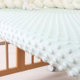 Crib fitted bean velvet baby spliced ​​​​mattress cover pure cotton autumn and winter ຜ້າປູບ່ອນນອນເດັກນ້ອຍຫນາແລະປັບແຕ່ງໄດ້